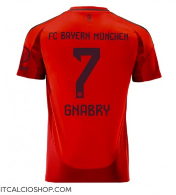 Bayern Munich Serge Gnabry #7 Prima Maglia 2024-25 Manica Corta
